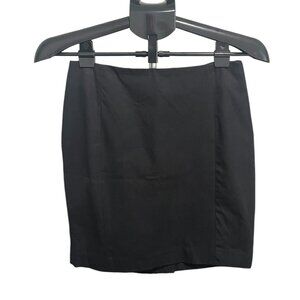 Banana Republic Factory Black Stretch Mini Pencil Skirt Women's 2P